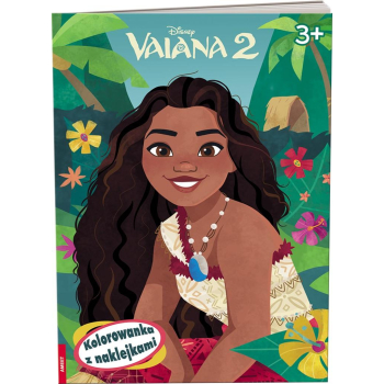 Vaiana 2. Kolorowanka z Naklejkami